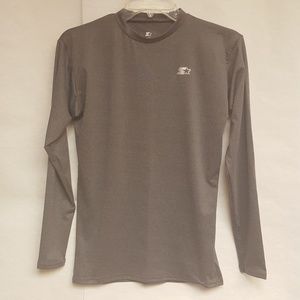 Starter Men's Long Sleeve Athletic Shirt Size L